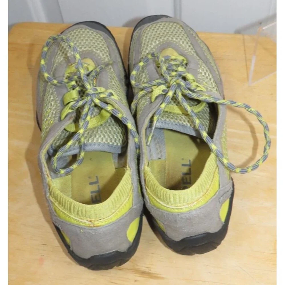 Merrell Pace Glove Trail Acacia Minimalist Running Shoes Water Resistant Sz 7.5